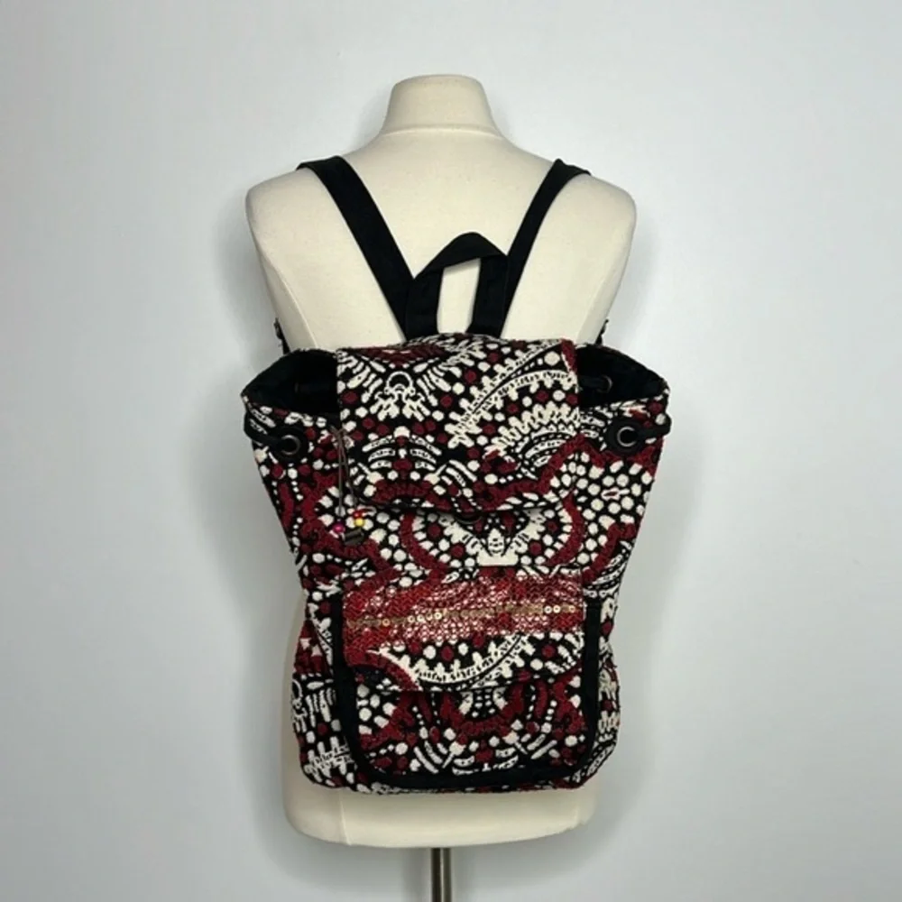 Catori backpack cream red and black - Picture 1 of 10